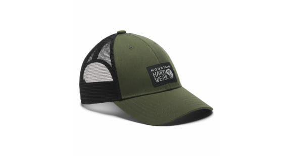 Mountain Hardwear MHW Logo Trucker Hat - Unisex, Surplus Green, One Size, 1983471347-Sn-O/S