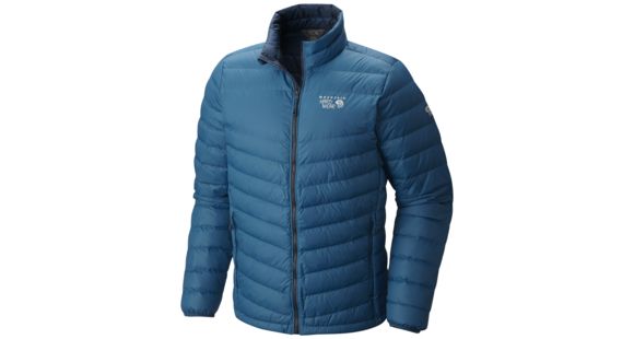 Mountain Hardwear Micro Ratio Down Jacket - Men's-Phoenix Blue-XX-Large