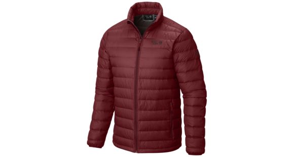 Mountain Hardwear Micro Ratio Down Jacket - Men's-Smolder Red-Small
