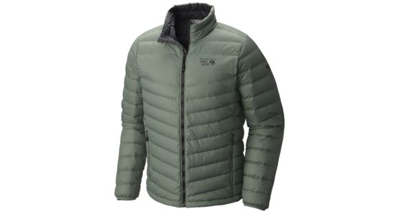 Mountain Hardwear Micro Ratio Down Jacket - Men's-Thunderhead Grey-X-Large