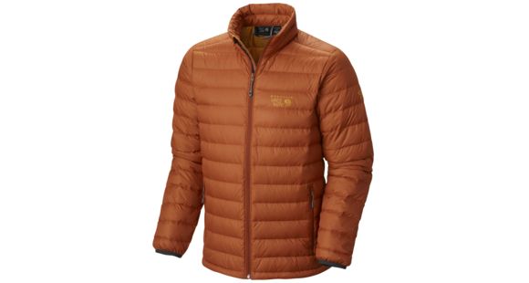 Mountain Hardwear Micro Ratio Down Jacket - Men's-Dark Adobe-XX-Large