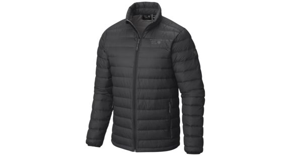 Mountain Hardwear Micro Ratio Down Jacket - Men's-Shark/Titanium-Small
