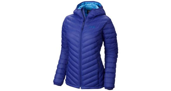 Mountain Hardwear Micro Ratio Hooded Down Jacket - Women's-Nectar Blue-X-Small