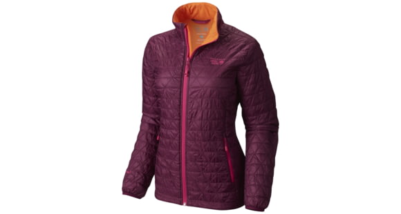 Mountain Hardwear Micro Thermostatic Jacket - Women's-Dark Raspberry-Small