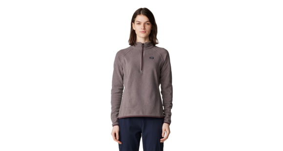 Mountain Hardwear Microchill 1/4 Zip Pullover - Women's, Blackberry Heather, M, 2104891-513-M