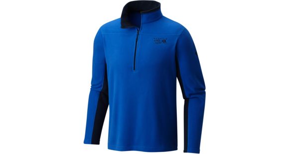 Mountain Hardwear Microchill 2.0 Zip T - Men's-Altitude Blue-Large