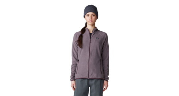 Mountain Hardwear Microchill Full Zip Jacket - Women's, Blackberry Heather, XL, 2104881-513-S