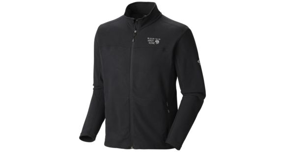 Mountain Hardwear MicroChill Jacket - Men's-Black-Small