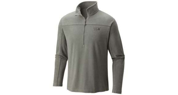 Mountain Hardwear MicroChill Lite Zip T- Men's, Green Fade, M, 1583341393-M