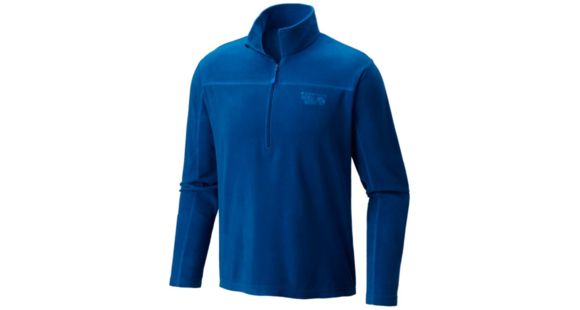Mountain Hardwear MicroChill Lite Zip T- Men's, Nightfall Blue, S, 1583341488-S