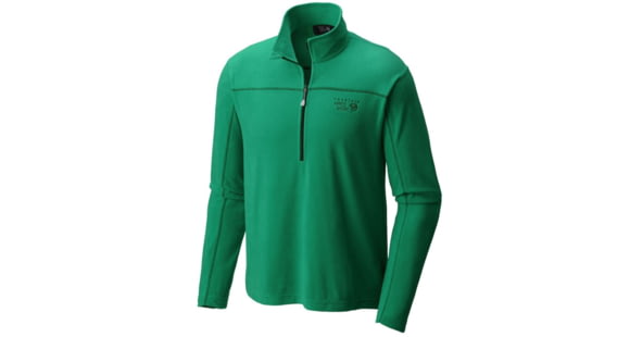 Mountain Hardwear Microchill Lite Zip T - Men's-Plastic Fern-Small