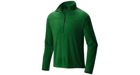 Mountain Hardwear Microchill Lite Zip T - Men's-Serpent Green-X-Large