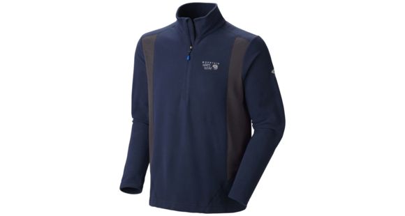 Mountain Hardwear MicroChill Tech Zip-T - Men's-Collegiate Navy-Small