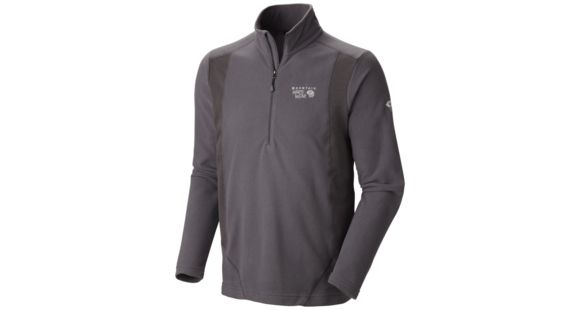 Mountain Hardwear MicroChill Tech Zip-T - Men's-Shark-X-Large
