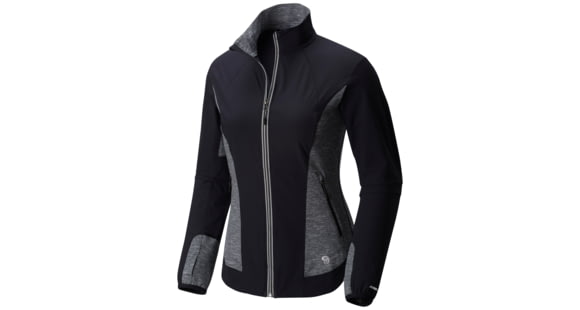 Mountain Hardwear Mighty Power Hybrid Jacket - Women's-Black-Medium