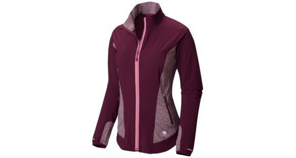 Mountain Hardwear Mighty Power Hybrid Jacket - Women's-Purple Dahlia/Purple Dahlia-Medium