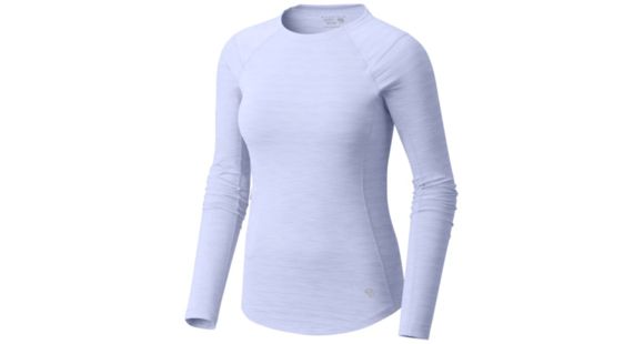 Mountain Hardwear Mighty Stripe Long Sleeve T - Women's, Atmosfear, XL, 1648631584-XL