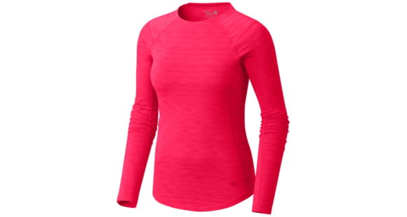 Mountain Hardwear Mighty Stripe Long Sleeve T - Women's, Mountain Berry, XS, 1648631672-XS
