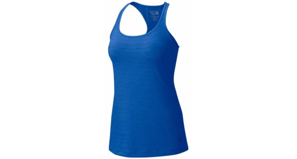 Mountain Hardwear Mighty Stripe Tank - Women's-Bright Island Blue-Small