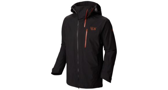 Mountain Hardwear Minalist Jacket - Men's-Black/Dark Adobe-Large