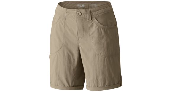 Mountain Hardwear Mirada Cargo Short - Women's-Fossil-9 in-8