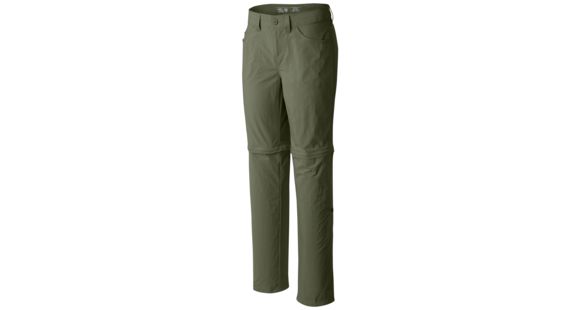 Mountain Hardwear Mirada Convertible Pant - Women's-Mosstone-Regular Inseam-4