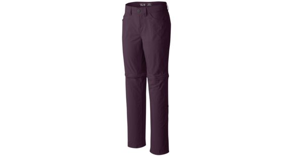 Mountain Hardwear Mirada Convertible Pant - Women's-Purple Dahlia-Regular Inseam-2