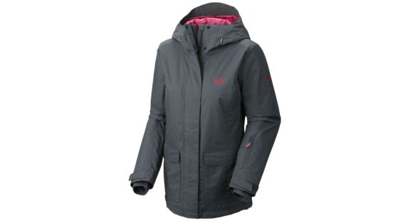 Mountain Hardwear Miss Snow It All II Jacket - Women's-Graphite-X-Large