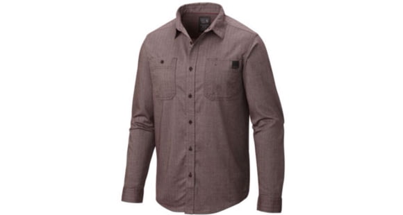 Mountain Hardwear Mittleman Long Sleeve Shirt - Men's-New Cinder-Small