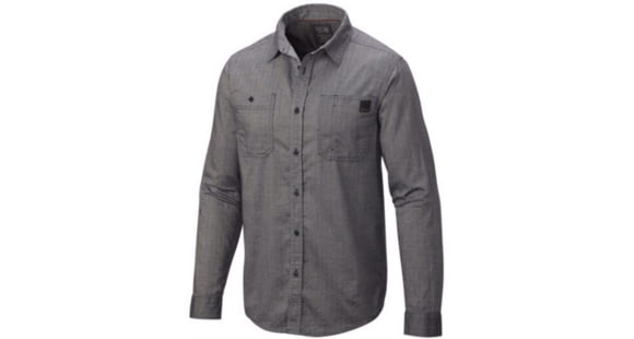 Mountain Hardwear Mittleman Long Sleeve Shirt - Men's-Hardwear Navy-Small