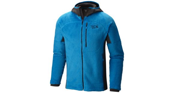 Mountain Hardwear Monkey Man Grid II Hooded Jacket - Men's-Dark Compass-XX-Large