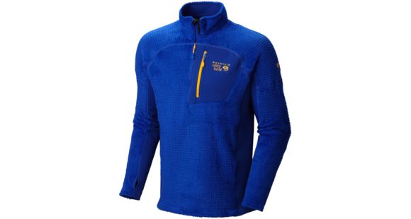 Mountain Hardwear Monkey Man Grid Pullover - Men's-Azul/Hyper Blue-Large