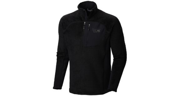 Mountain Hardwear Monkey Man Grid Pullover - Men's-Black-Small