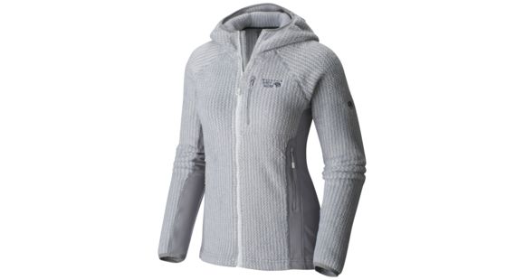 Mountain Hardwear Monkey Woman Pro Hooded Jacket-White-Medium