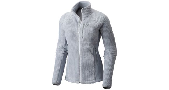 Mountain Hardwear Monkey Woman Pro Jacket - Women's, White, Steam, XS, 1676871100-XS