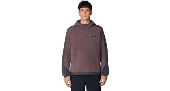 Mountain Hardwear Apres Pro Fleece Hoody - Men's, Purple Sage, Shark, L, 2166351574-574-L