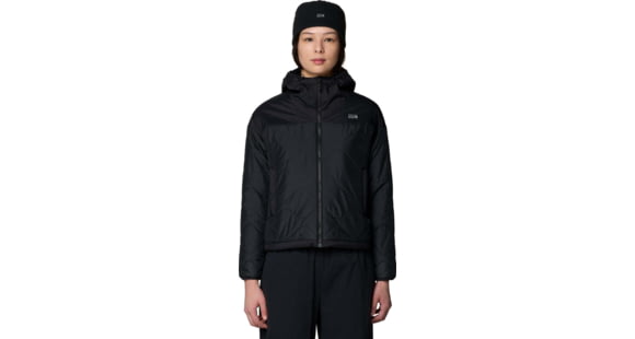 Mountain Hardwear Apres Pro Insulated Hooded Jacket - Women's, Black, XS, 2131811090-090-XS
