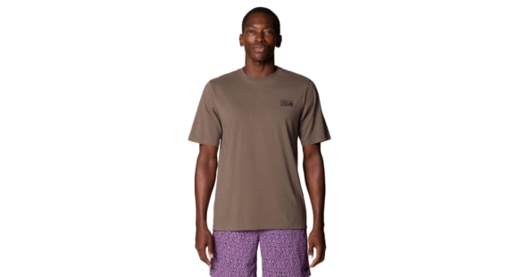 Mountain Hardwear Box Logo Short Sleeve Shirt - Men's, tierra, M, 2142571-246-M