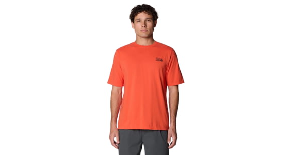Mountain Hardwear Box Logo Short Sleeve Shirt - Men's, Aspect, M, 2142571-640-M
