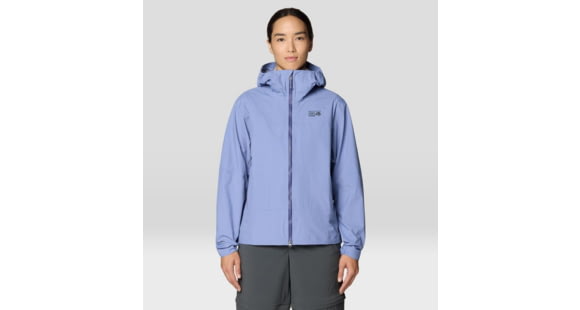 Mountain Hardwear Cloud Cipher Hooded Jacket - Women's, Best Coast Blue, L, 2146761448-448-L