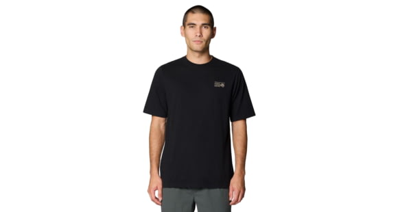 Mountain Hardwear Cottonwood Photo Short Sleeve Shirt - Men's, Black, M, 2149471-010-M