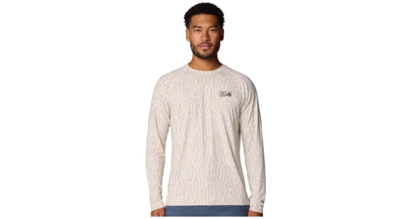 Mountain Hardwear Crater Lake Long Sleeve Top - Men's, Stone Digidaze Print, XL, 190423016983