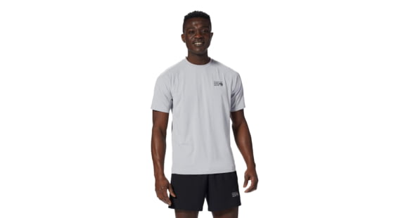 Mountain Hardwear Crater Lake Short Sleeve T-Shirt - Men's, Glacial, XL, 1982431-097-XL