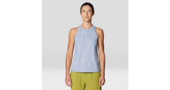 Mountain Hardwear Crater Lake Tank Tops - Women's, Glacial Prismatic Print, M, 1986781-097-M