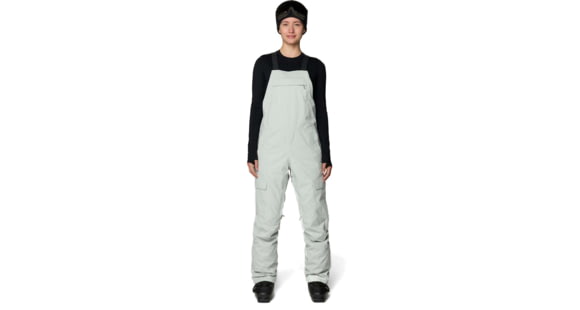 Mountain Hardwear FireFall Bib - Women's, Short Inseam Size, Gamma Grey, LxS, 2166561087-087-L-S