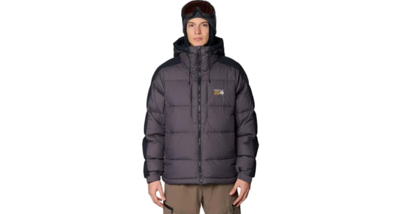 Mountain Hardwear Flow Factor Down Jacket - Men's, Shark, Black, L, 2166261011-011-L
