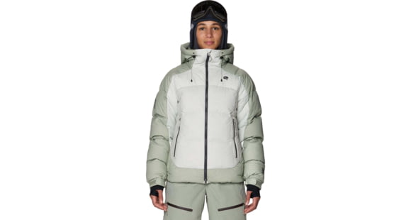 Mountain Hardwear Flow Factor Down Jacket - Women's, Silt Grey, Gamma Grey, XS, 2166511051-051-XS