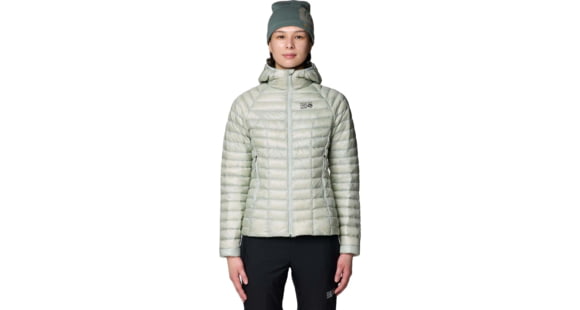 Mountain Hardwear Ghost Whisperer Hoody - Women's, Gamma Grey, XS, 2104731087-087-XS