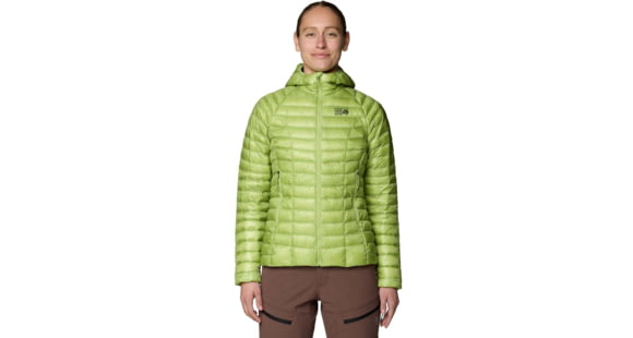 Mountain Hardwear Ghost Whisperer Hoody - Women's, Bright Lichen, L, 2104731363-363-L