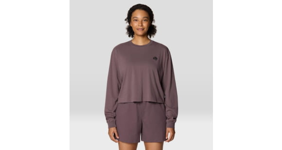 Mountain Hardwear Graphic LS Top - Women's, Purple Sage, XL, 2149611-574-XL